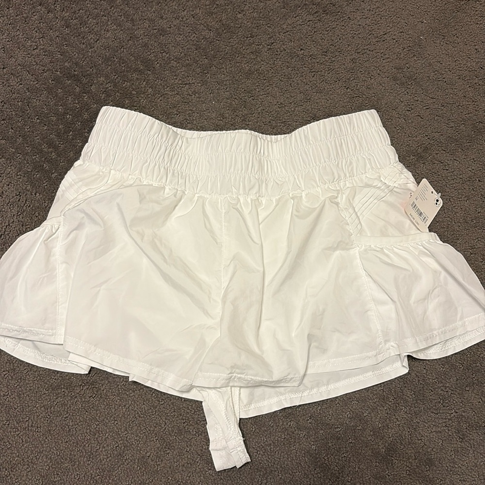 NWT, FP Movement Shorts, white, size medium